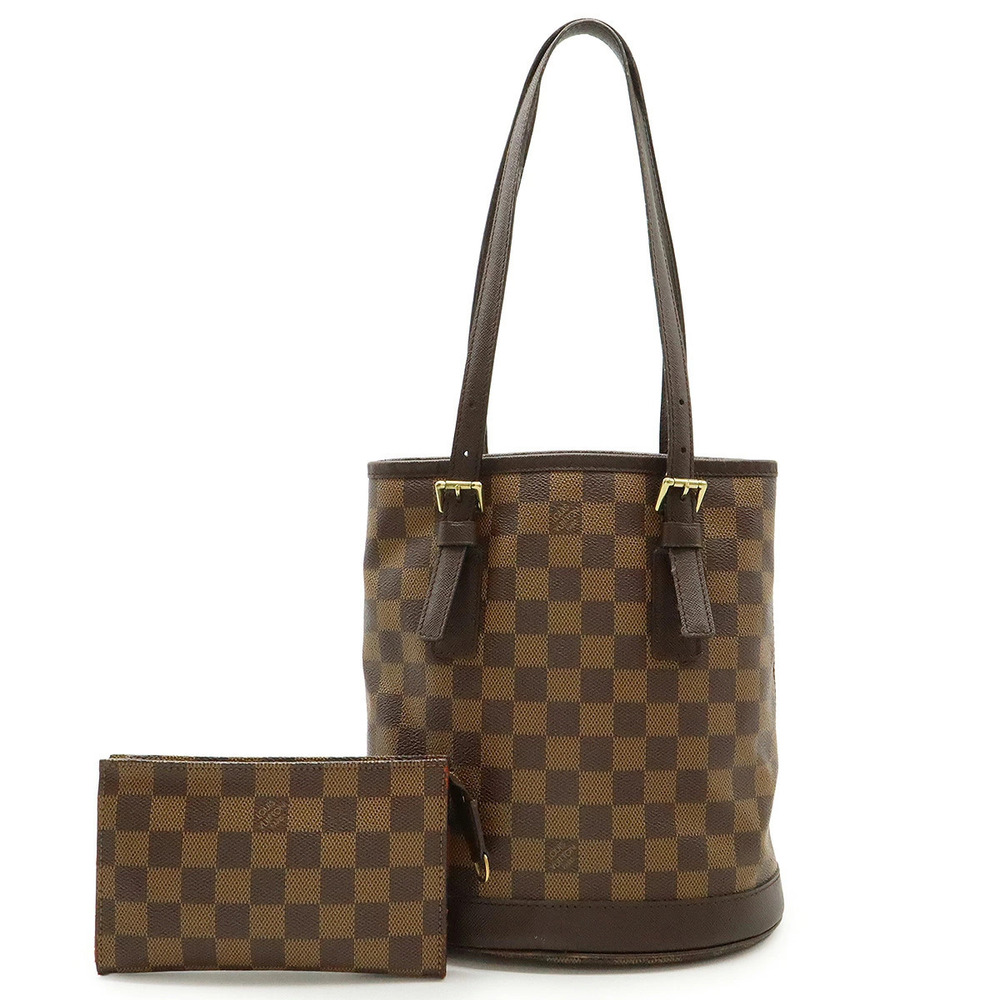 LOUIS VUITTON Damier Mare Bucket shaped Shoulder Bag Tote Hobo Pouch